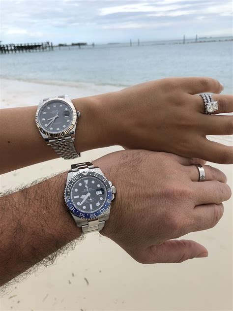 mens and womens matching rolex watches|Rolex women watch date just.